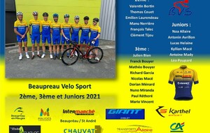 L'équipe 2 - 3 et Juniors 2021