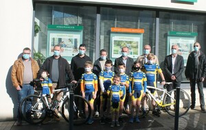 Remise des tenues Groupama 2021 Ecole de Vélo