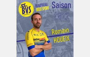 Présentation des nouveaux coureurs 2022 : Bienvenue à Romain Houeix