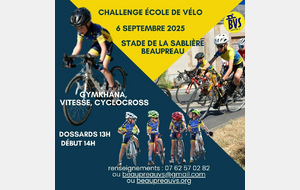 Ecole de Vélo Challenge 2025 6 septembre