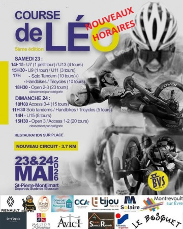 HORAIRES COURSE DE LEO 2026
