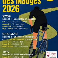 Classements Challenge des Mauges après la 1ère Manche